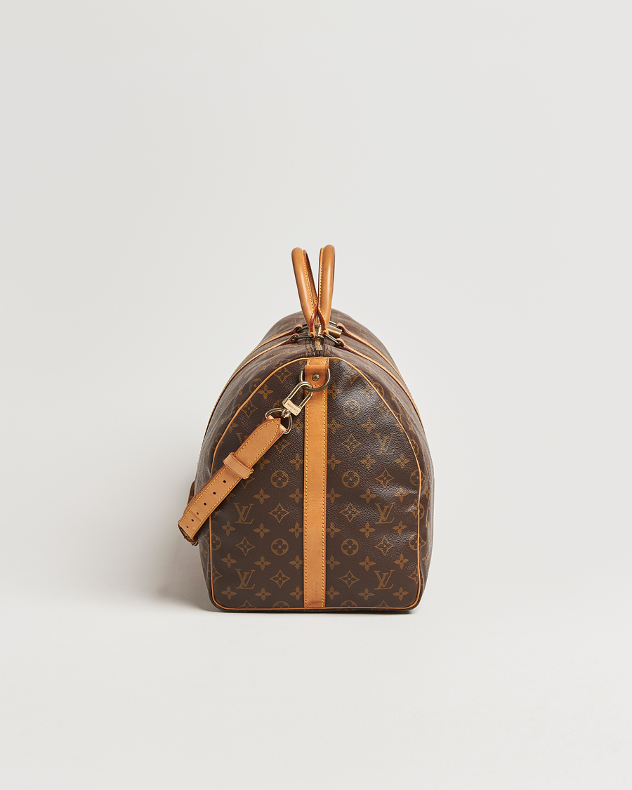 Herre | Louis Vuitton Pre-Owned Keepall Bandoulière 55 Monogram | Louis Vuitton Pre-Owned | Keepall Bandoulière 55 Monogram
