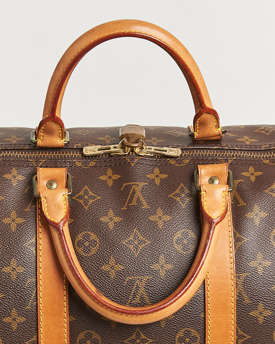 Herre | Louis Vuitton Pre-Owned Keepall Bandoulière 55 Monogram | Louis Vuitton Pre-Owned | Keepall Bandoulière 55 Monogram