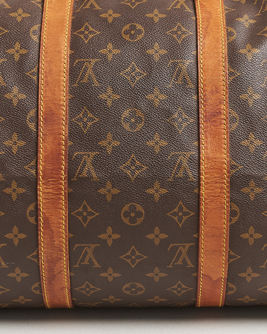 Herre | Pre-Owned & Vintage Bags | Louis Vuitton Pre-Owned | Keepall Bandoulière 50 Monogram