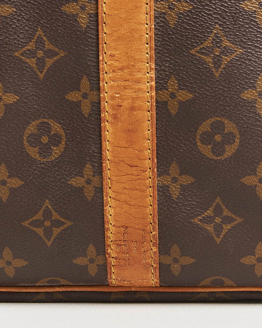 Herre | Pre-Owned & Vintage Bags | Louis Vuitton Pre-Owned | Keepall Bandoulière 55 Monogram