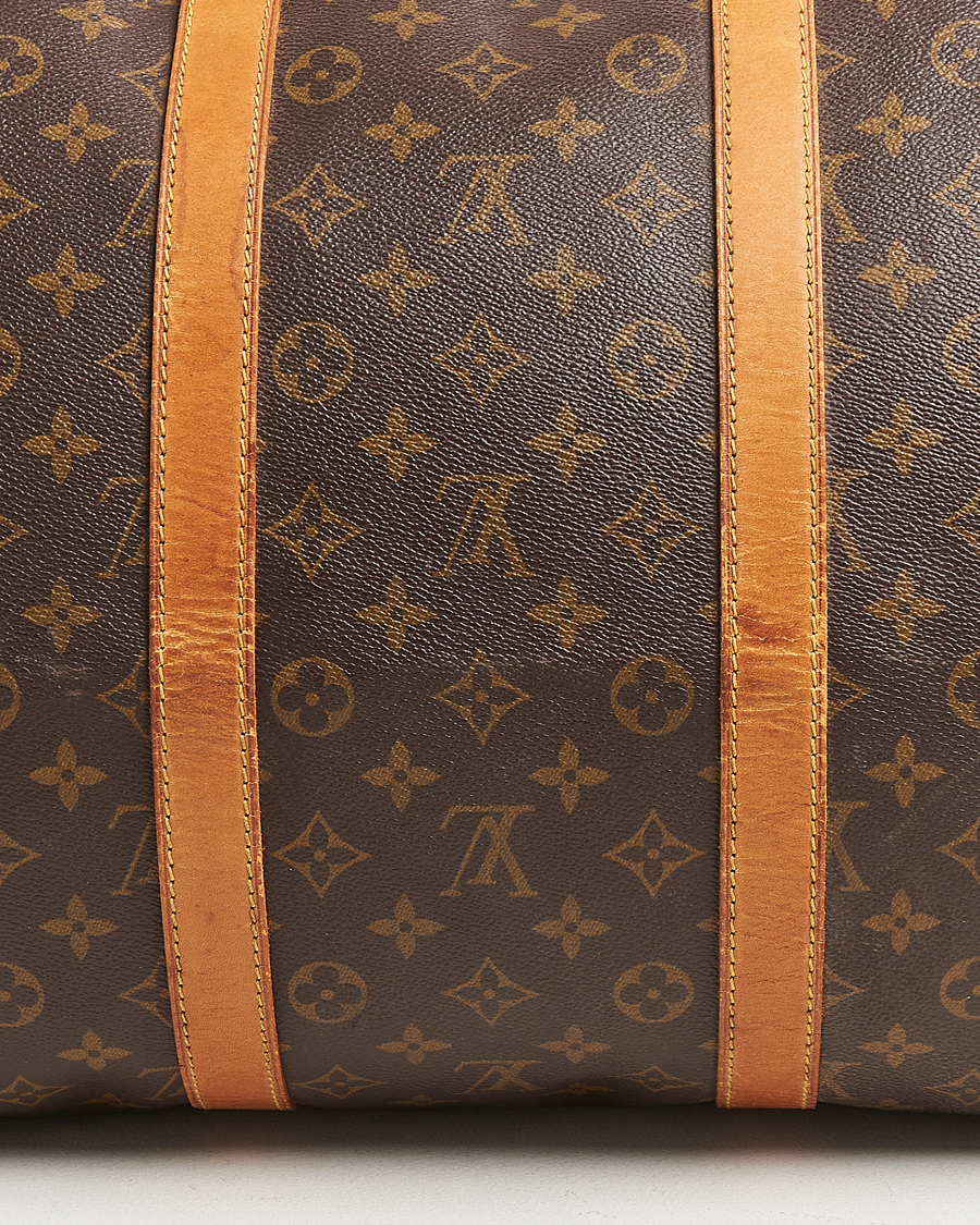 Herre | Pre-Owned & Vintage Bags | Louis Vuitton Pre-Owned | Keepall Bandoulière 55 Monogram