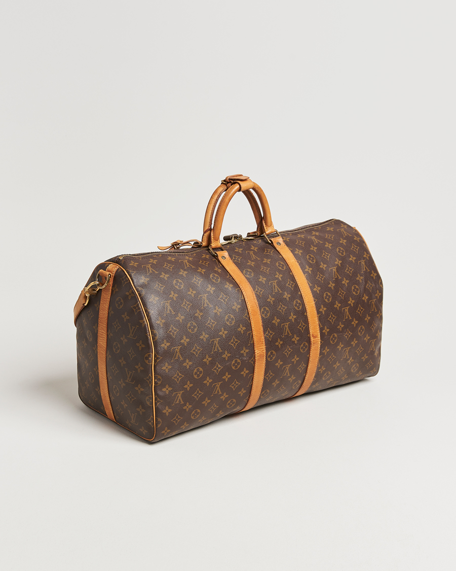Herre | Pre-Owned & Vintage Bags | Louis Vuitton Pre-Owned | Keepall Bandoulière 55 Monogram