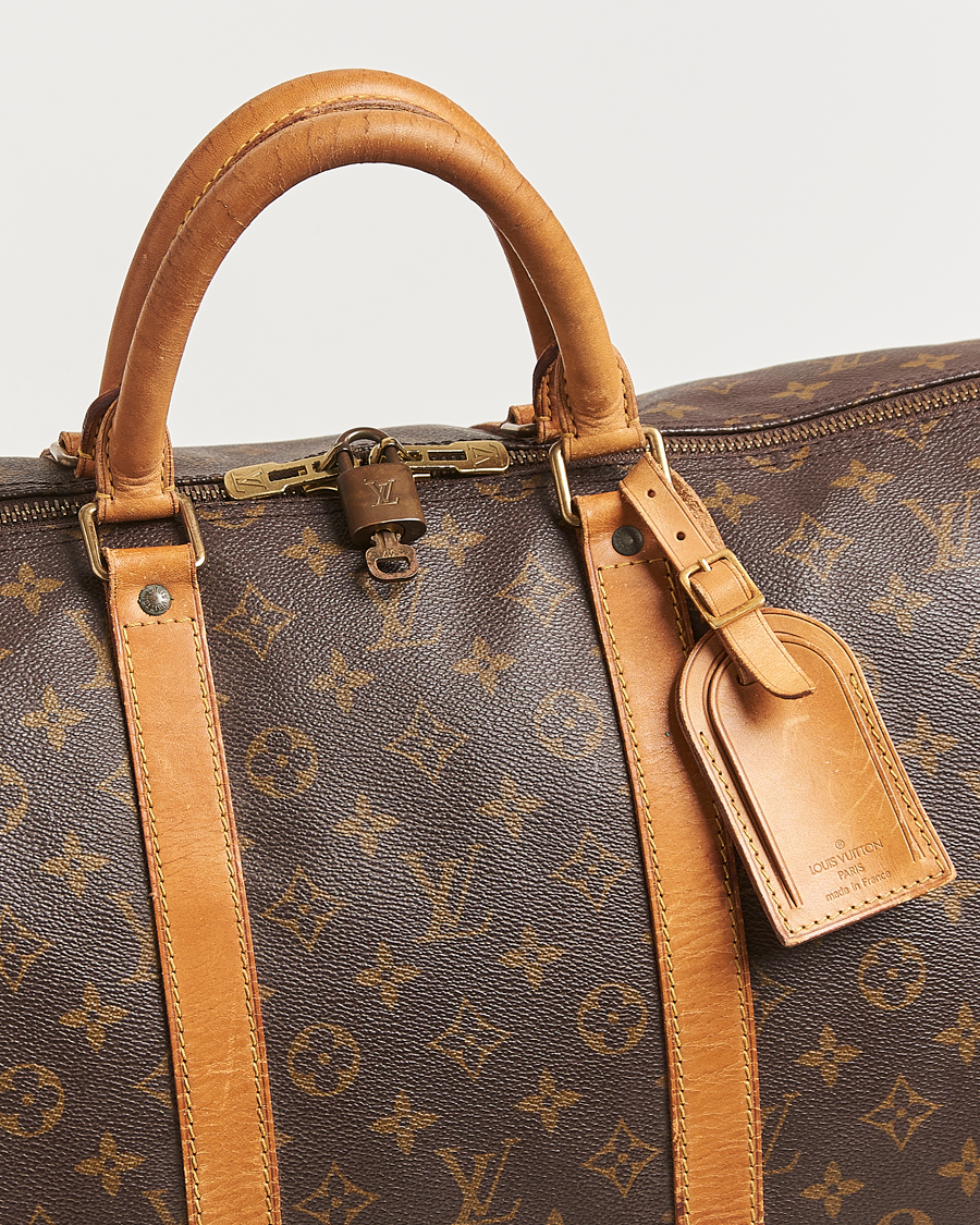 Herre | Pre-Owned & Vintage Bags | Louis Vuitton Pre-Owned | Keepall Bandoulière 55 Monogram
