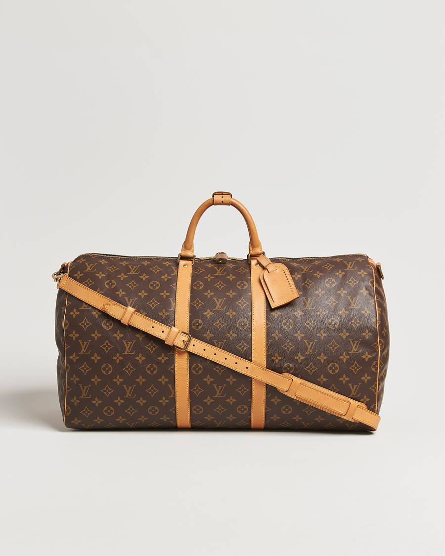 Herre | Louis Vuitton Pre-Owned Keepall Bandoulière 55 Monogram | Louis Vuitton Pre-Owned | Keepall Bandoulière 55 Monogram