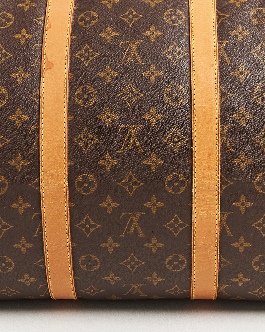 Herre | Louis Vuitton Pre-Owned Keepall Bandoulière 55 Monogram | Louis Vuitton Pre-Owned | Keepall Bandoulière 55 Monogram