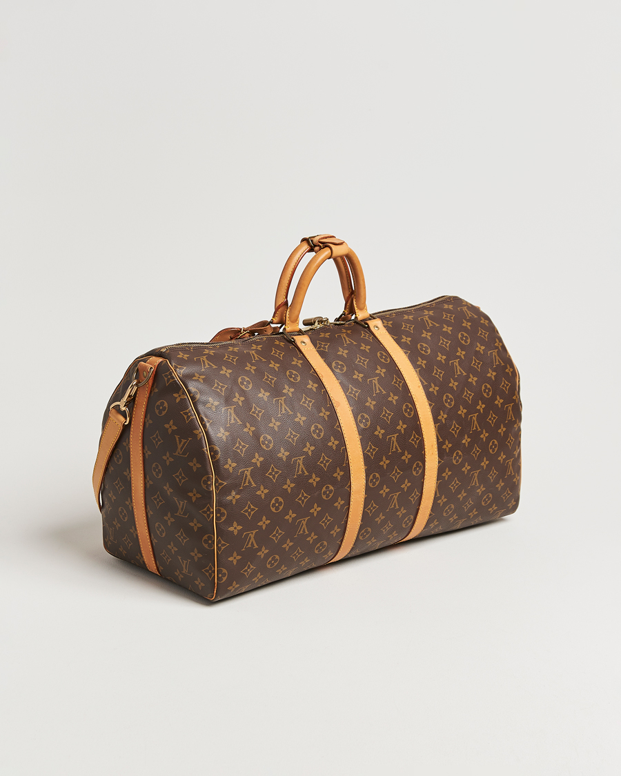Herre | Louis Vuitton Pre-Owned Keepall Bandoulière 55 Monogram | Louis Vuitton Pre-Owned | Keepall Bandoulière 55 Monogram