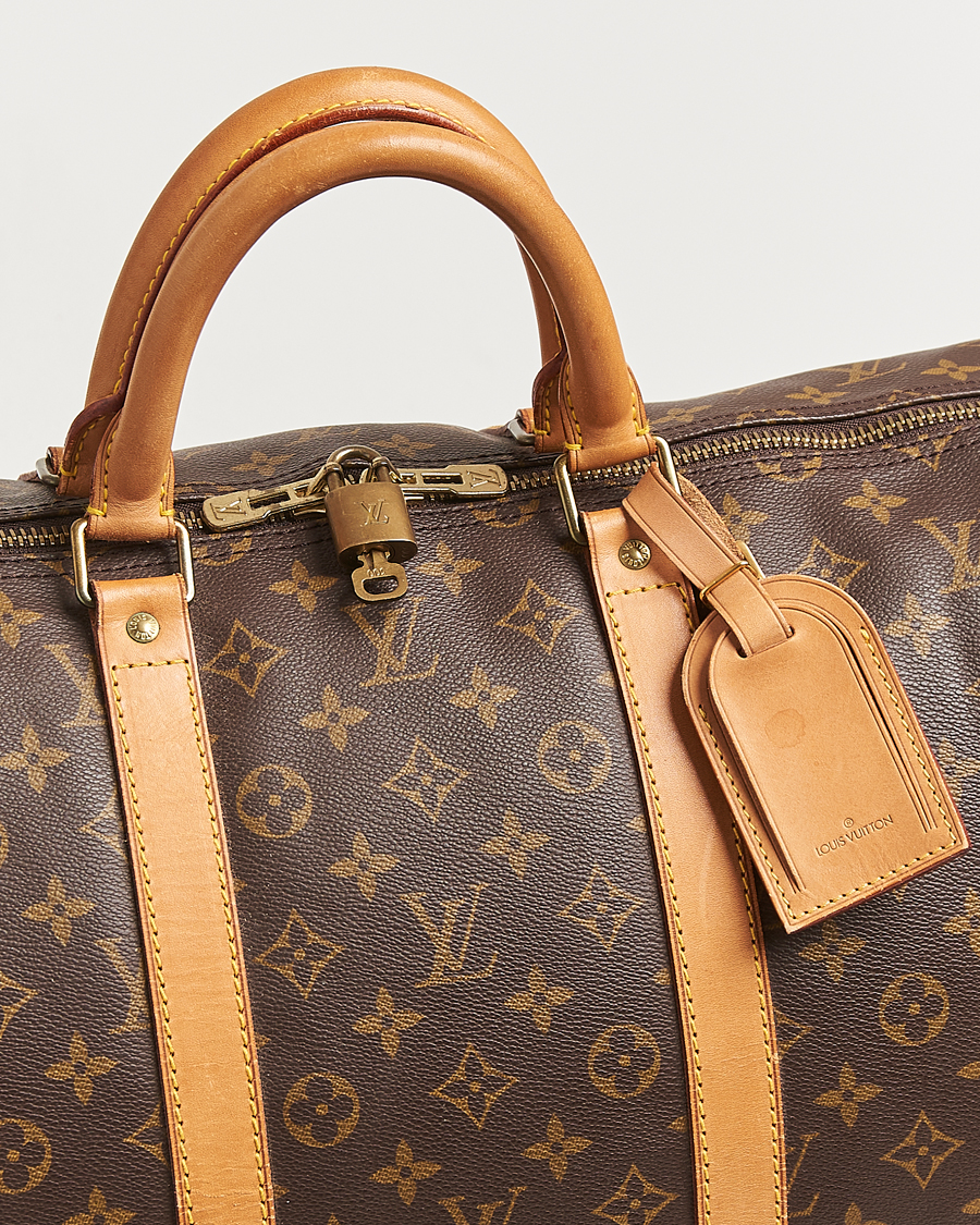 Herre | Louis Vuitton Pre-Owned Keepall Bandoulière 55 Monogram | Louis Vuitton Pre-Owned | Keepall Bandoulière 55 Monogram