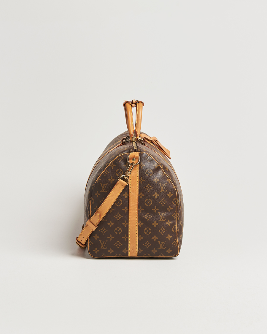Herre | Louis Vuitton Pre-Owned Keepall Bandoulière 55 Monogram | Louis Vuitton Pre-Owned | Keepall Bandoulière 55 Monogram