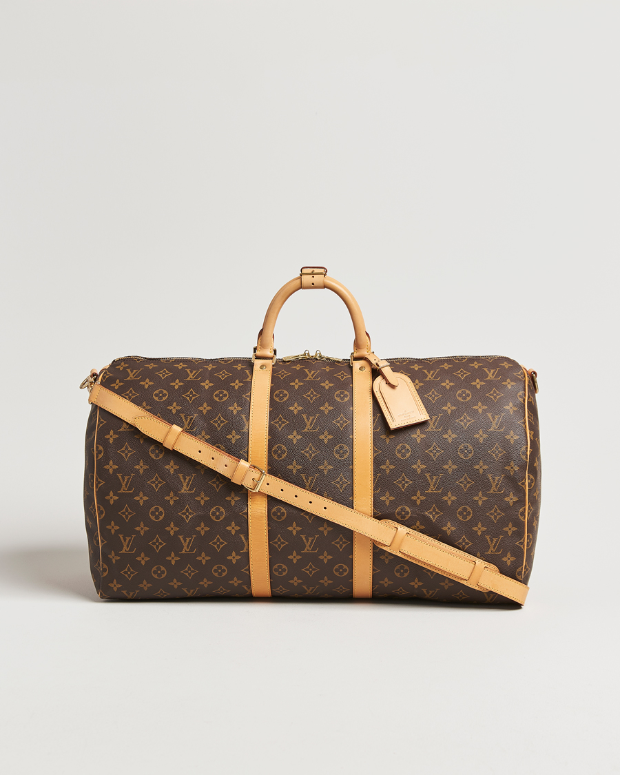 Herre | Louis Vuitton Pre-Owned Keepall Bandoulière 55 Monogram | Louis Vuitton Pre-Owned | Keepall Bandoulière 55 Monogram
