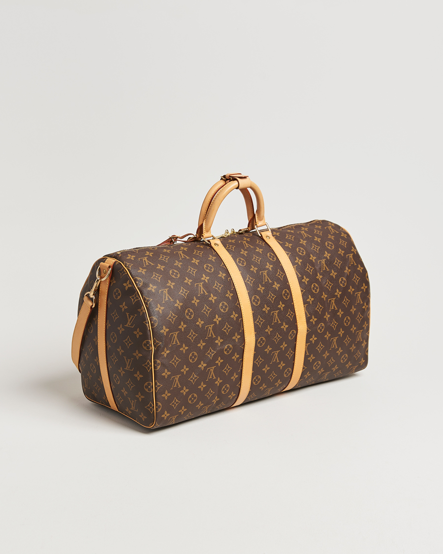 Herre | Louis Vuitton Pre-Owned Keepall Bandoulière 55 Monogram | Louis Vuitton Pre-Owned | Keepall Bandoulière 55 Monogram
