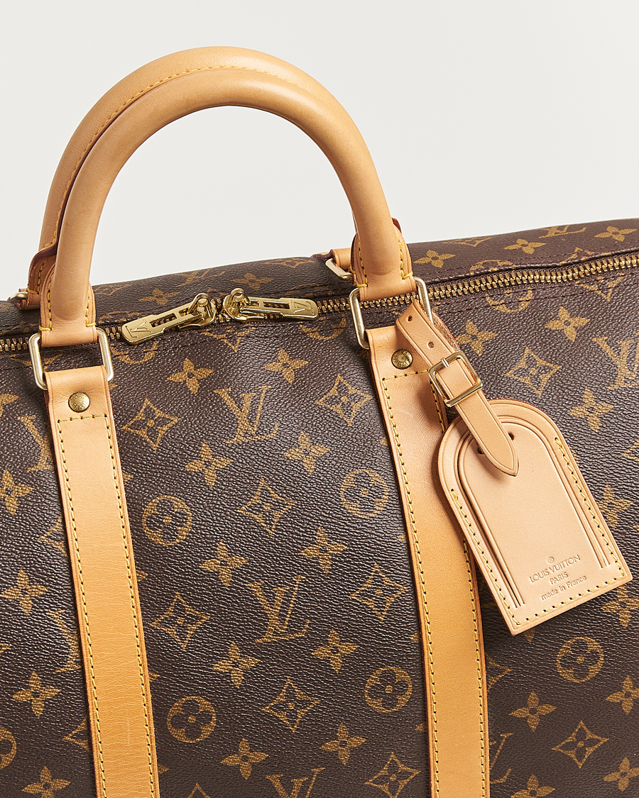Herre | Louis Vuitton Pre-Owned Keepall Bandoulière 55 Monogram | Louis Vuitton Pre-Owned | Keepall Bandoulière 55 Monogram
