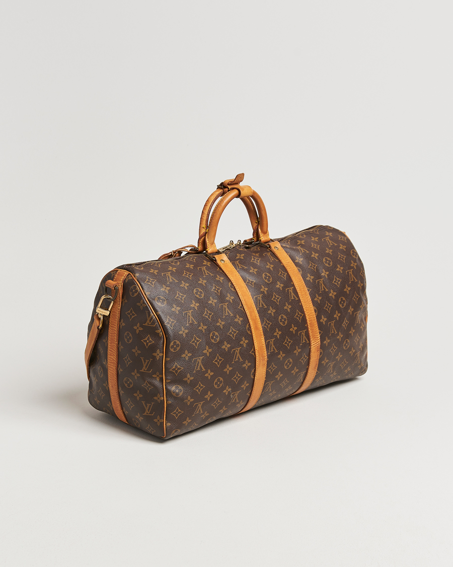 Herre | Louis Vuitton Pre-Owned Keepall Bandoulière 50 Monogram | Louis Vuitton Pre-Owned | Keepall Bandoulière 50 Monogram