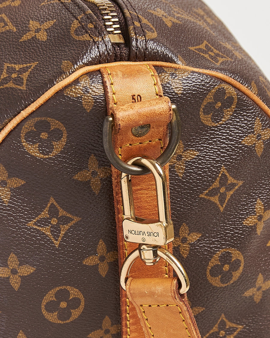 Herre | Louis Vuitton Pre-Owned Keepall Bandoulière 50 Monogram | Louis Vuitton Pre-Owned | Keepall Bandoulière 50 Monogram