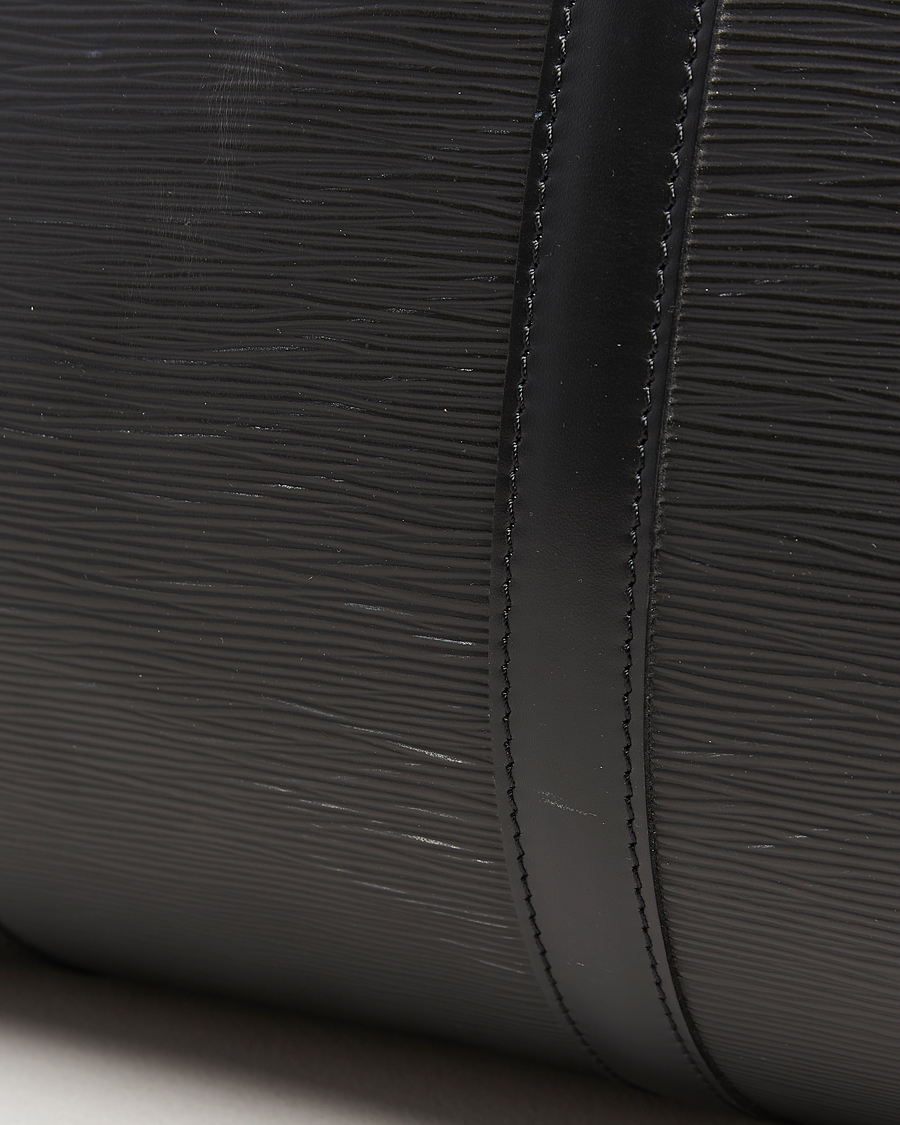 Herre | Pre-Owned & Vintage Bags | Louis Vuitton Pre-Owned | Keepall 55 Epi Leather Bag Black