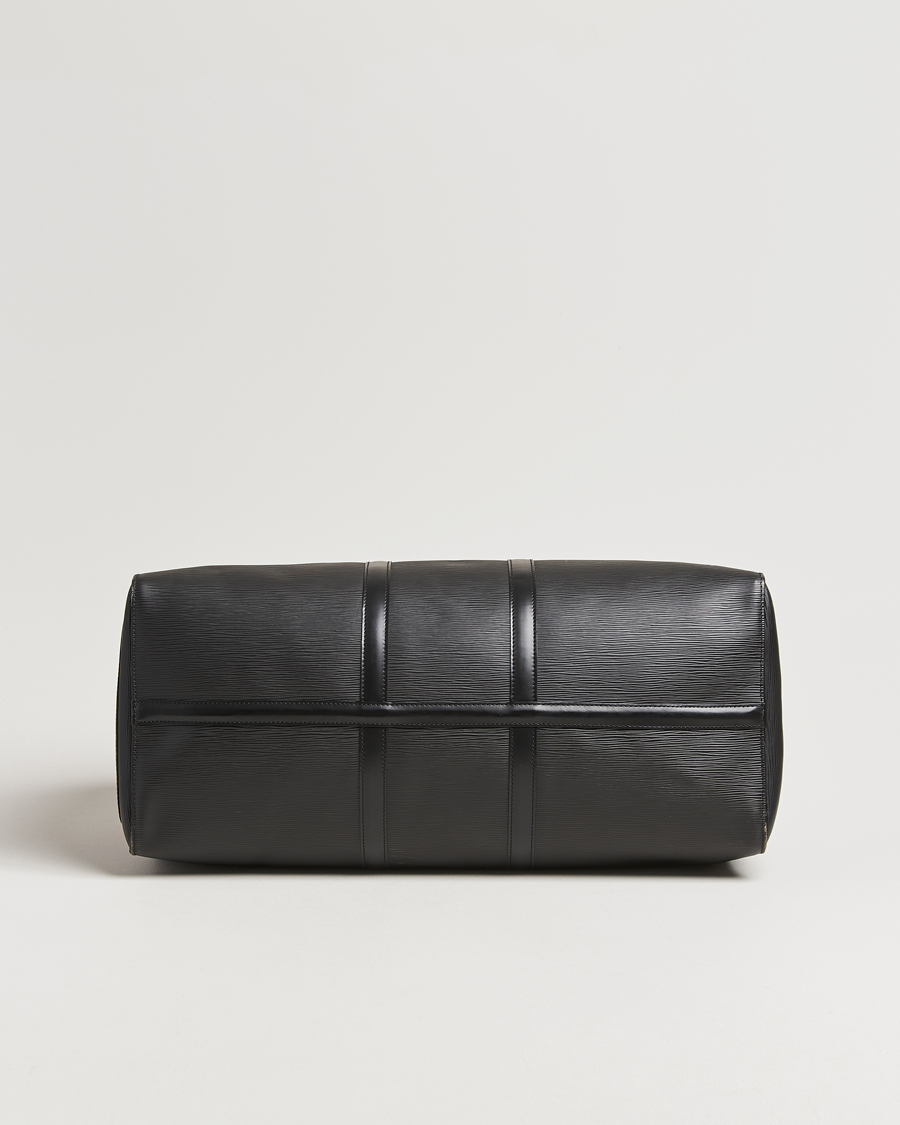 Herre | Pre-Owned & Vintage Bags | Louis Vuitton Pre-Owned | Keepall 55 Epi Leather Bag Black