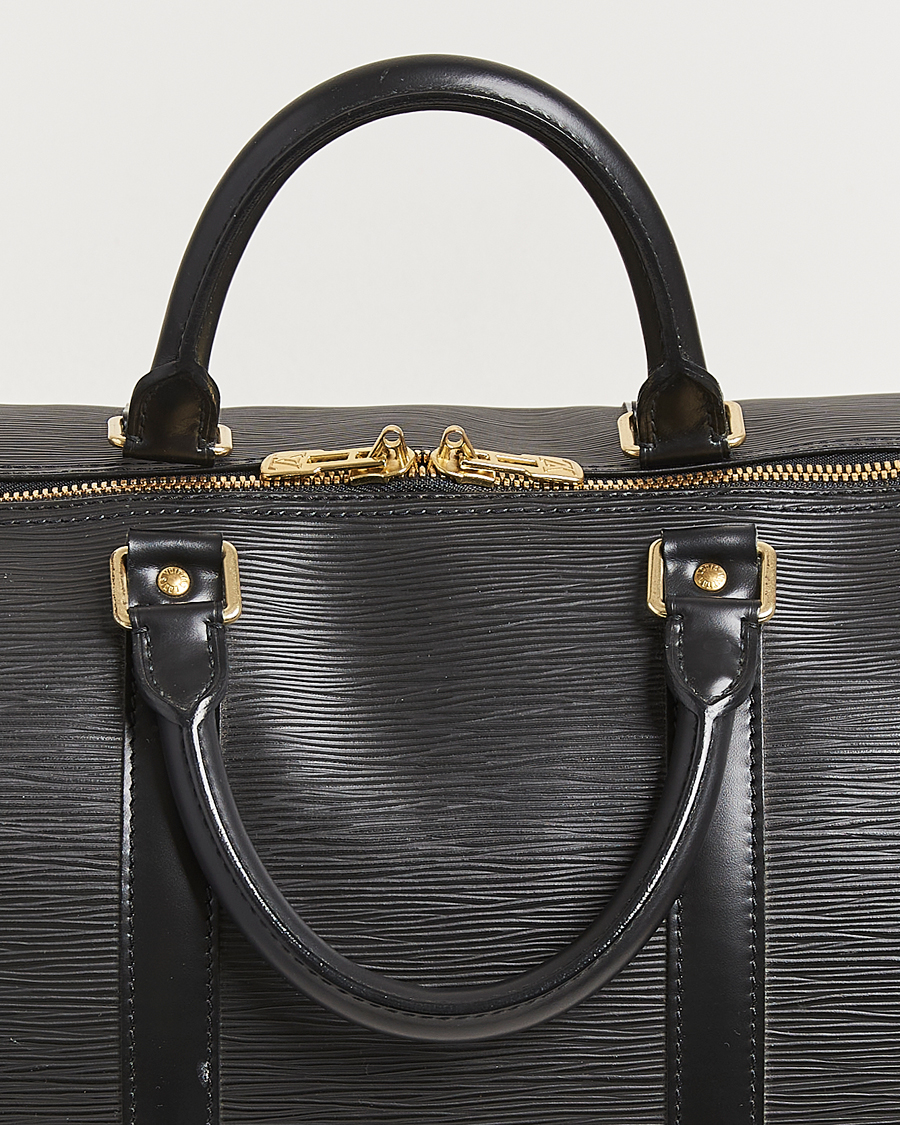 Herre | Pre-Owned & Vintage Bags | Louis Vuitton Pre-Owned | Keepall 55 Epi Leather Bag Black