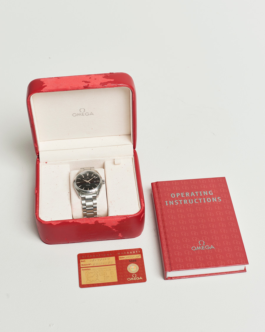 Herre | Pre-Owned & Vintage Watches | Omega Pre-Owned | Seamaster Aqua Terra
