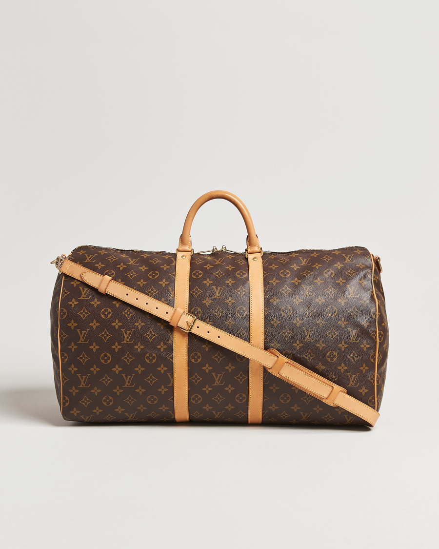 Herre | Pre-Owned & Vintage Bags | Louis Vuitton Pre-Owned | Keepall Bandoulière 55 Monogram