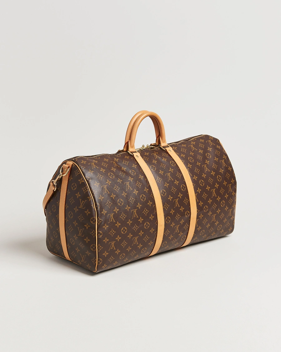 Herre | Pre-Owned & Vintage Bags | Louis Vuitton Pre-Owned | Keepall Bandoulière 55 Monogram