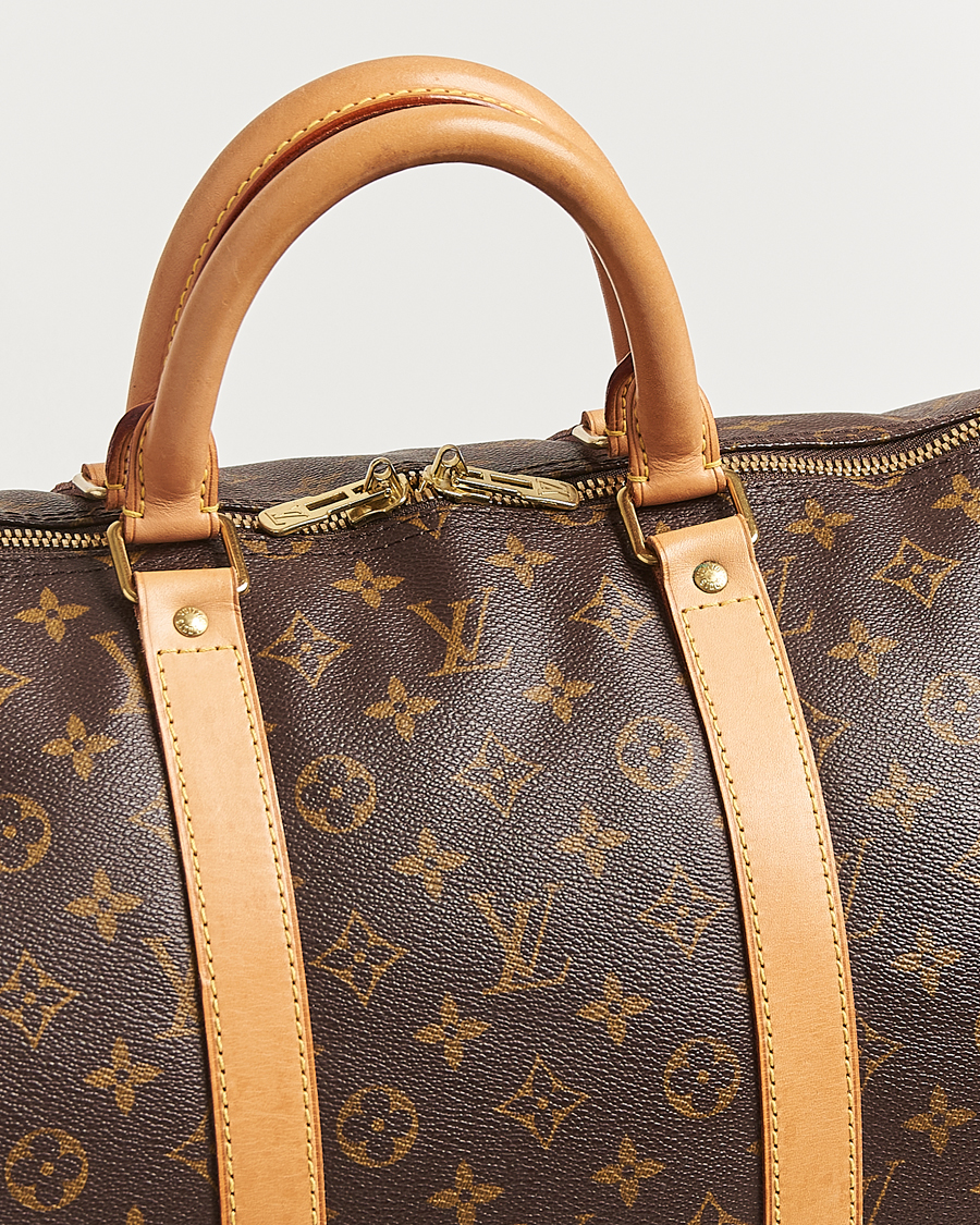 Herre | Pre-Owned & Vintage Bags | Louis Vuitton Pre-Owned | Keepall Bandoulière 55 Monogram