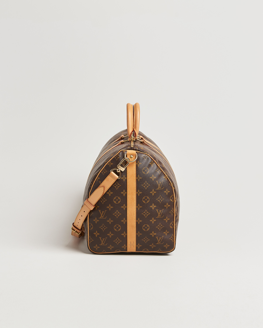 Herre | Pre-Owned & Vintage Bags | Louis Vuitton Pre-Owned | Keepall Bandoulière 55 Monogram