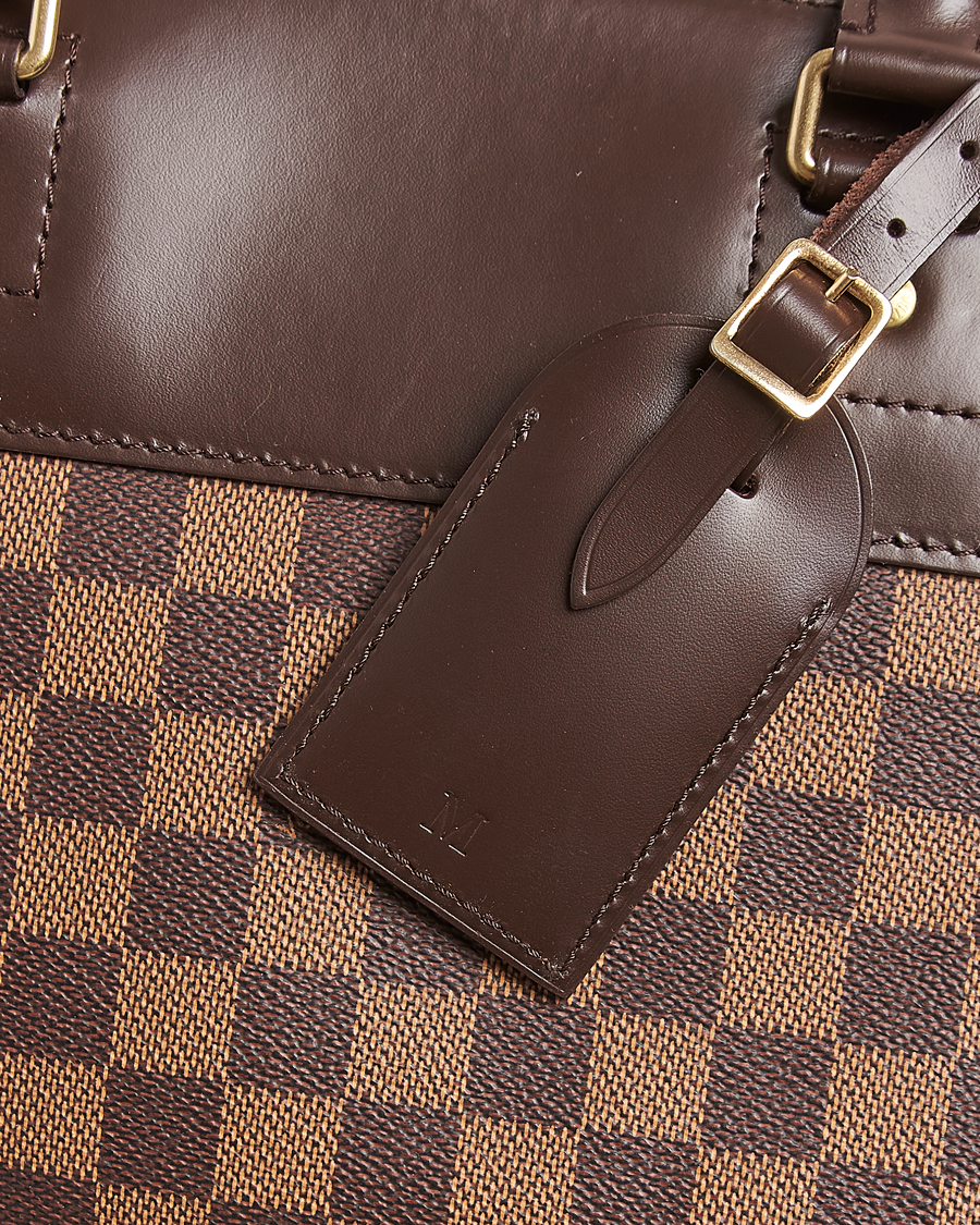 Herre | Louis Vuitton Pre-Owned Greenwich GM Travel Bag Damier Ebene | Louis Vuitton Pre-Owned | Greenwich GM Travel Bag Damier Ebene