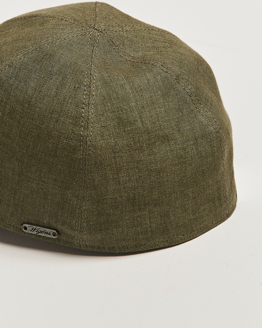Herre | Hatter og capser | Wigéns | Baseball Linen Cap Olive