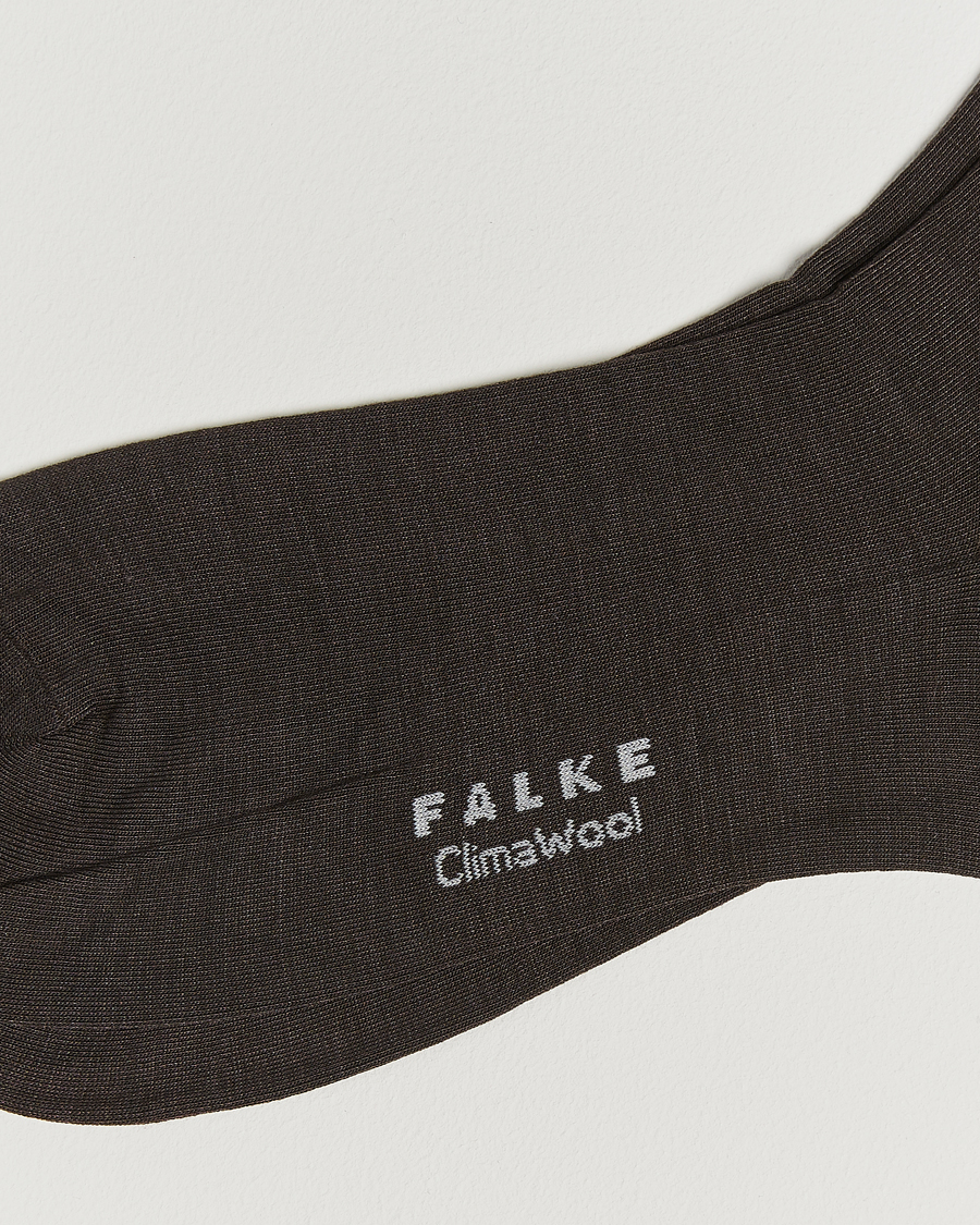 Herre | Undertøy | Falke | Clima Wool Sock Brown
