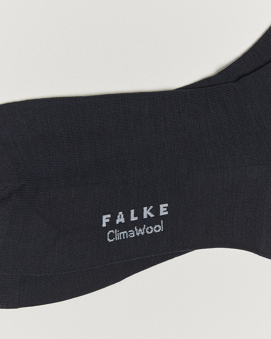 Herre | Undertøy | Falke | Clima Wool Sock Dark Navy