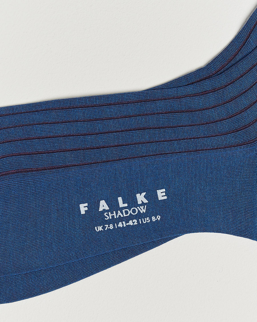 Herre | Undertøy | Falke | Shadow Stripe Sock Sapphire