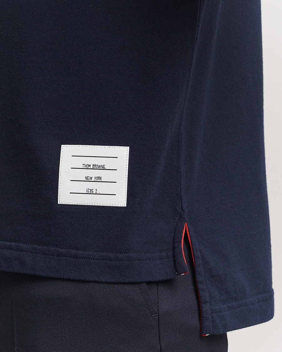 Herre | T-Shirts | Thom Browne | 4-Bar T-Shirt Navy