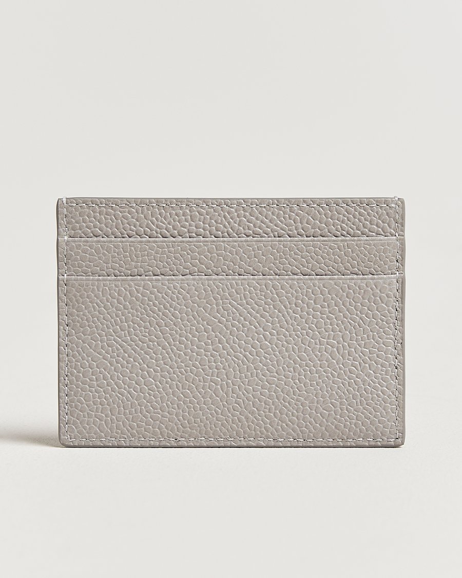 Herre | Lommebøker | Thom Browne | Double Sided Card Holder Light Grey