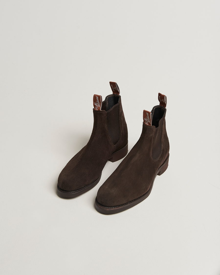 Herre | Støvler | R.M.Williams | Gardener G Boot Chocolate Suede