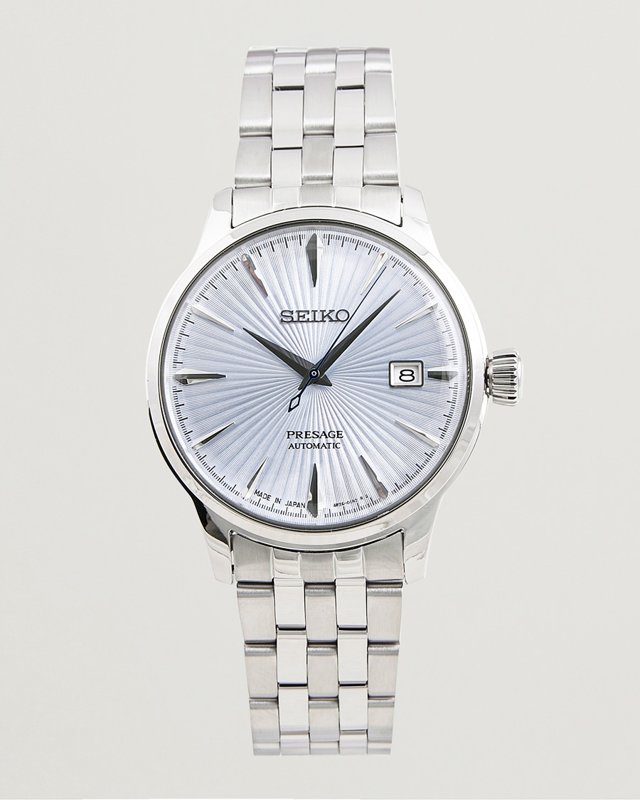 Herre | Seiko Presage Automatic Steel 41mm Light Blue Dial | Seiko | Presage Automatic Steel 41mm Light Blue Dial