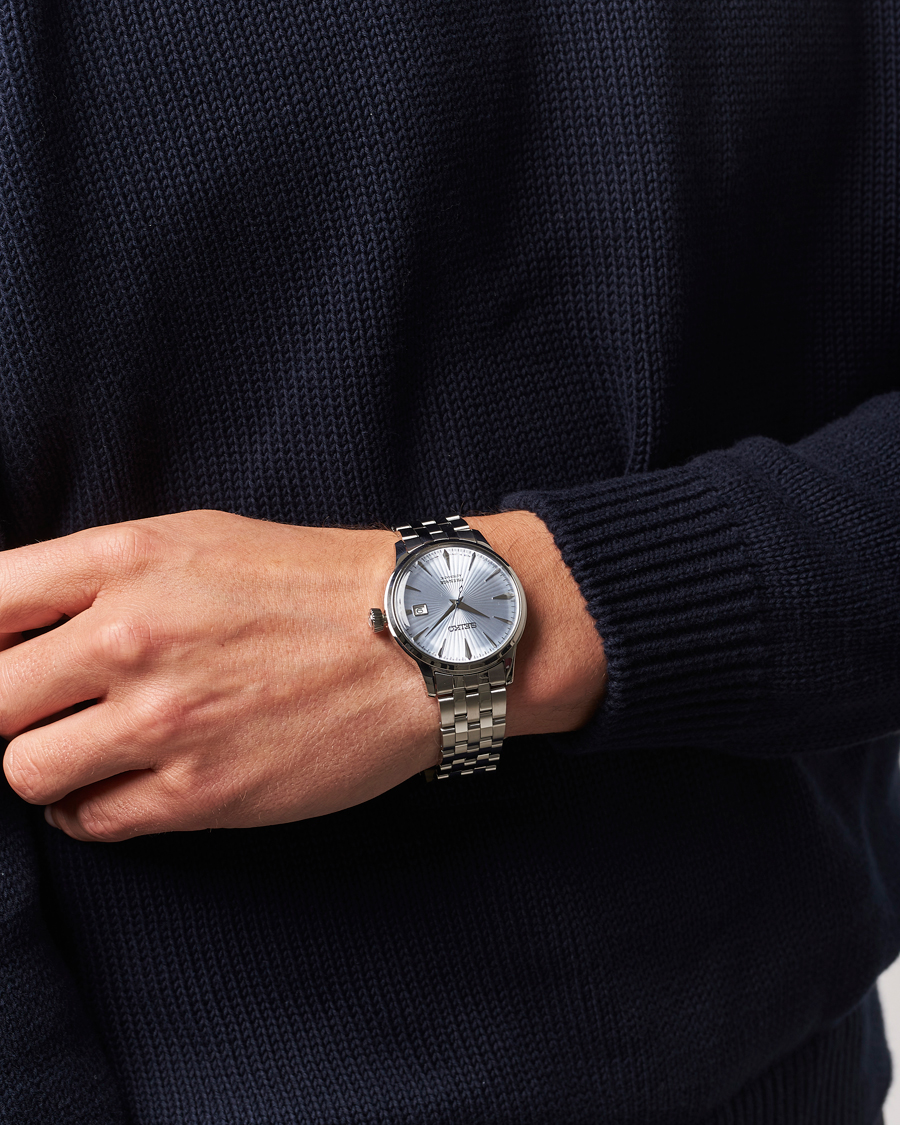 Herre | Seiko Presage Automatic Steel 41mm Light Blue Dial | Seiko | Presage Automatic Steel 41mm Light Blue Dial