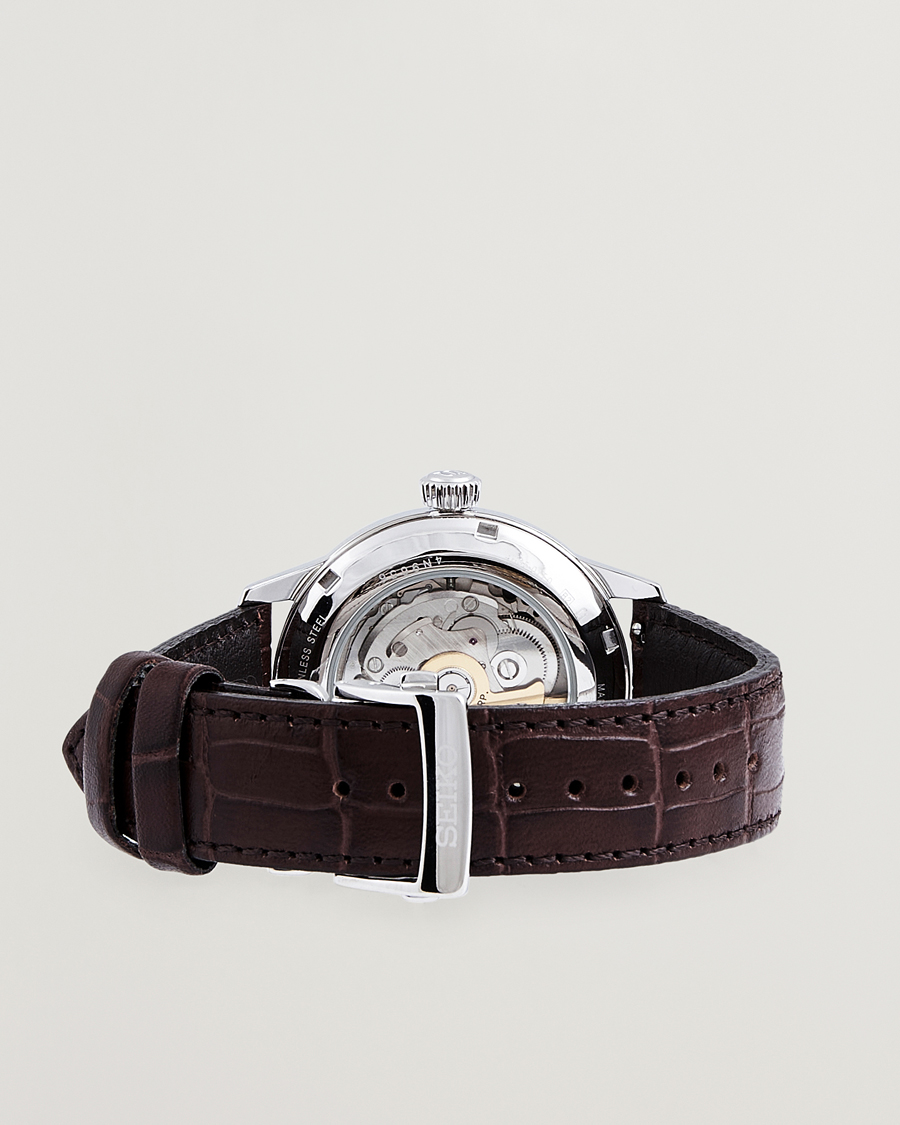 Herre | Seiko Presage Automatic Leather 40mm Blue Dial | Seiko | Presage Automatic Leather 40mm Blue Dial