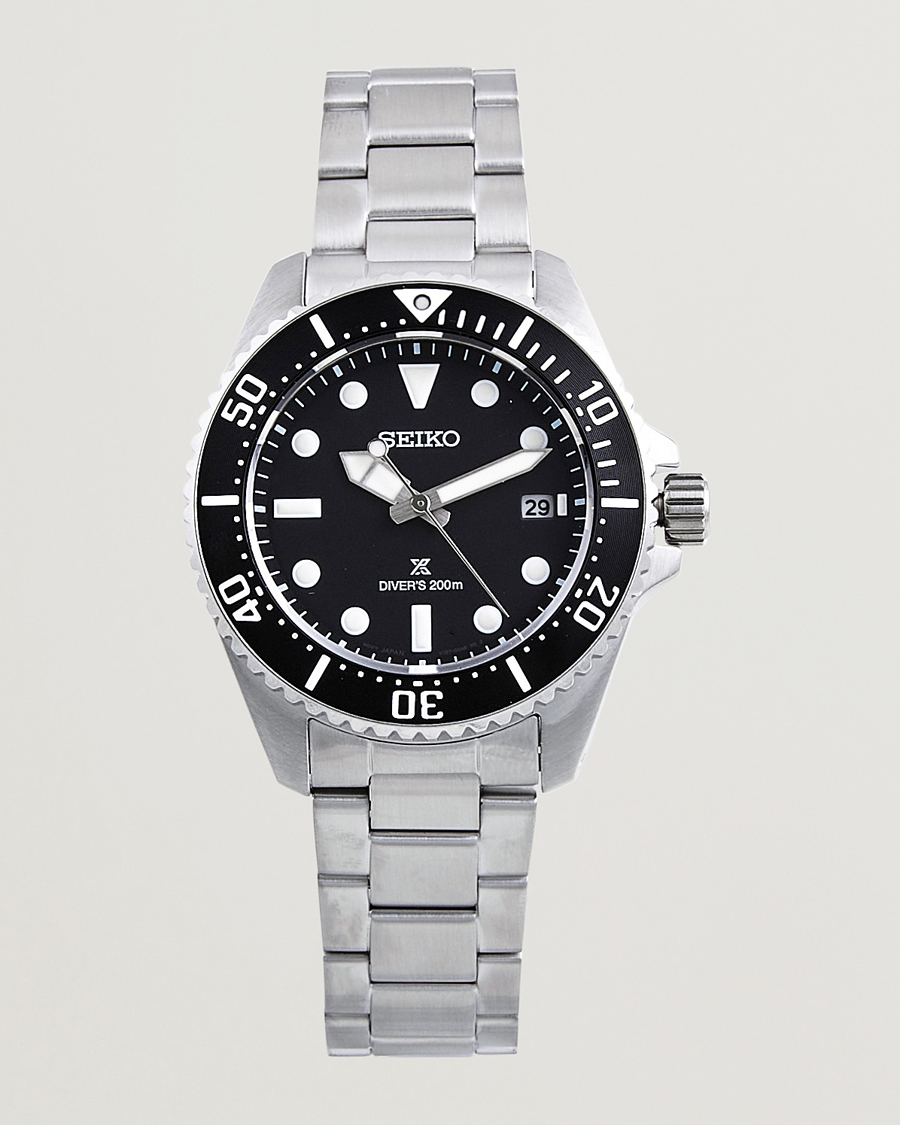 Herre | Seiko Prospex Diver Steel 41mm Black Dial | Seiko | Prospex Diver Steel 41mm Black Dial