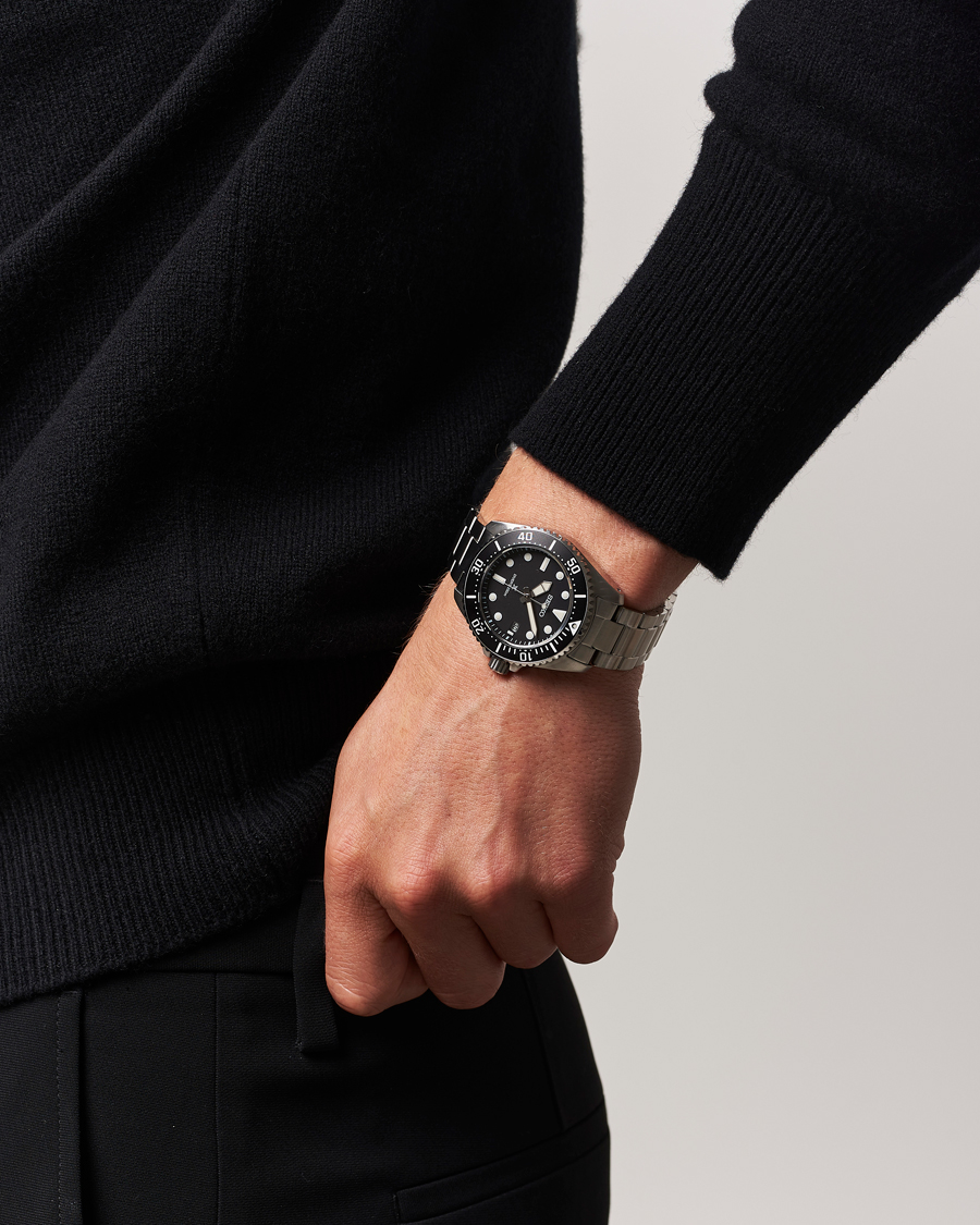 Herre | Seiko Prospex Diver Steel 41mm Black Dial | Seiko | Prospex Diver Steel 41mm Black Dial