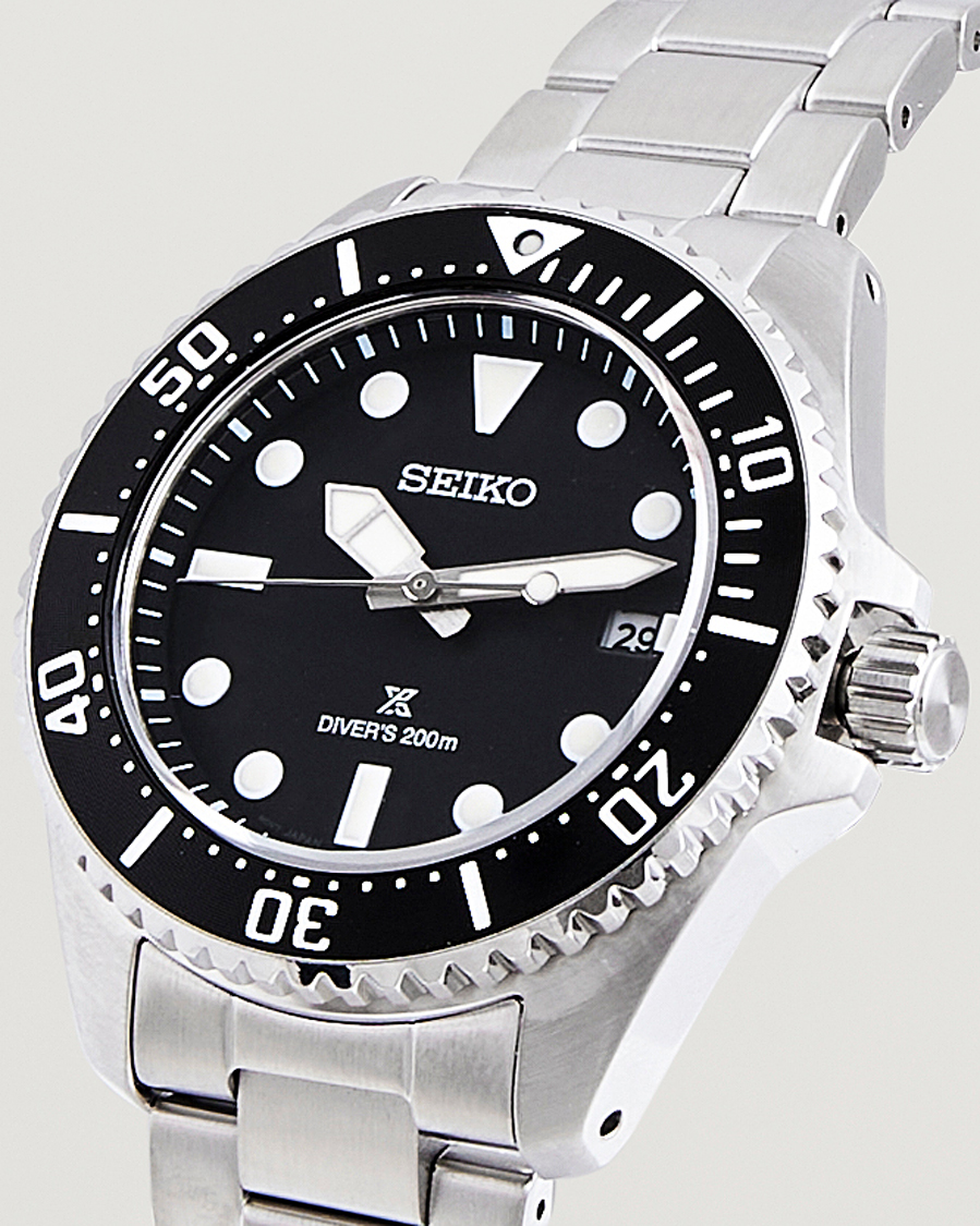 Herre | Seiko Prospex Diver Steel 41mm Black Dial | Seiko | Prospex Diver Steel 41mm Black Dial