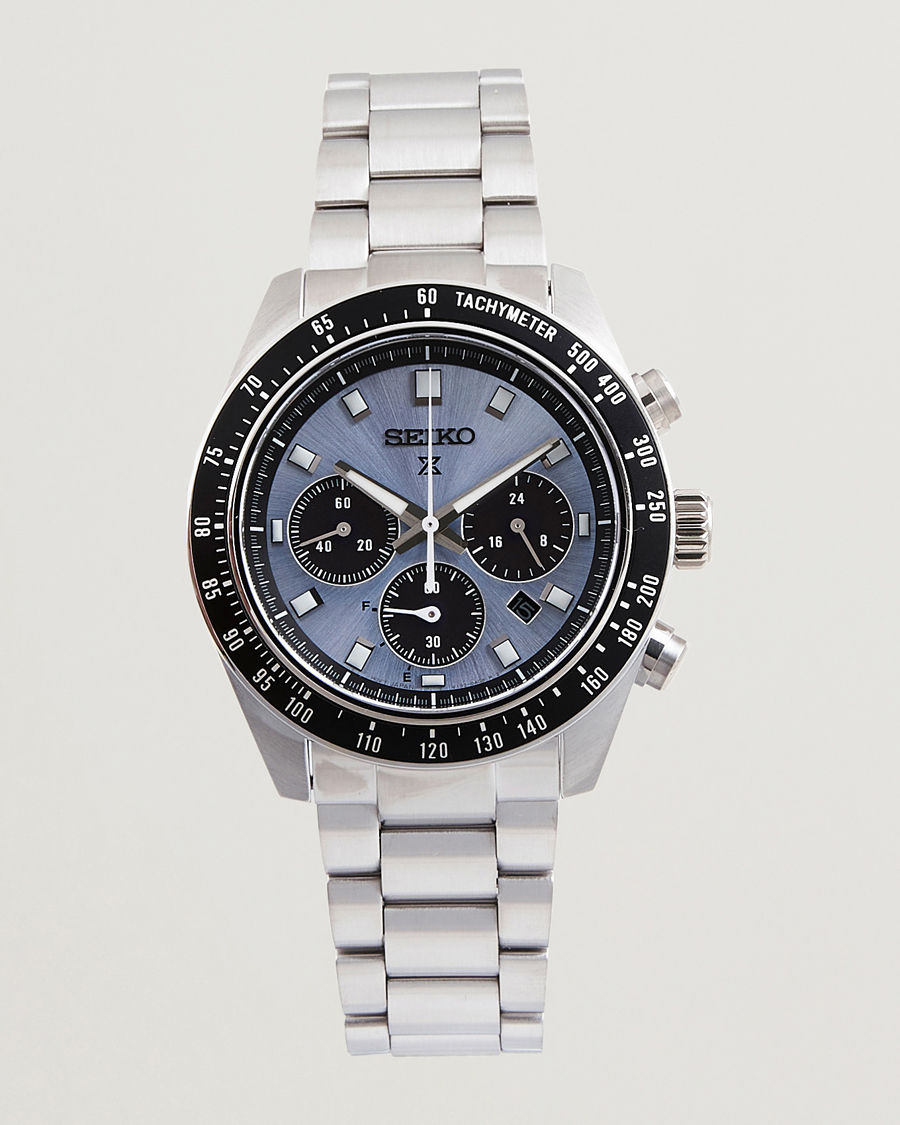 Herre | Seiko Prospex Chronograph Steel 41mm Blue Dial | Seiko | Prospex Chronograph Steel 41mm Blue Dial