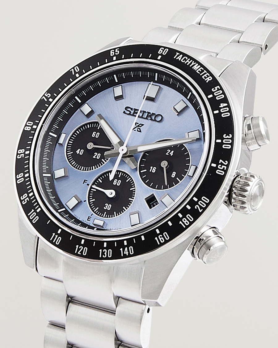 Herre | Seiko Prospex Chronograph Steel 41mm Blue Dial | Seiko | Prospex Chronograph Steel 41mm Blue Dial