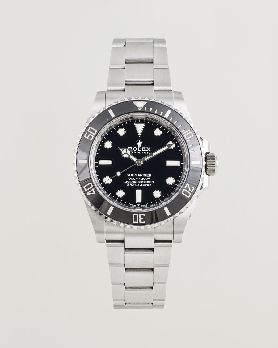 Herre | Rolex Pre-Owned Submariner 124060 Oyster Perpetual Steel Black | Rolex Pre-Owned | Submariner 124060 Oyster Perpetual Steel Black