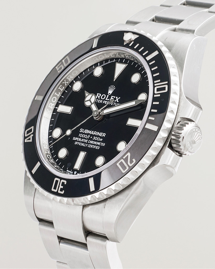 Herre | Rolex Pre-Owned Submariner 124060 Oyster Perpetual Steel Black | Rolex Pre-Owned | Submariner 124060 Oyster Perpetual Steel Black