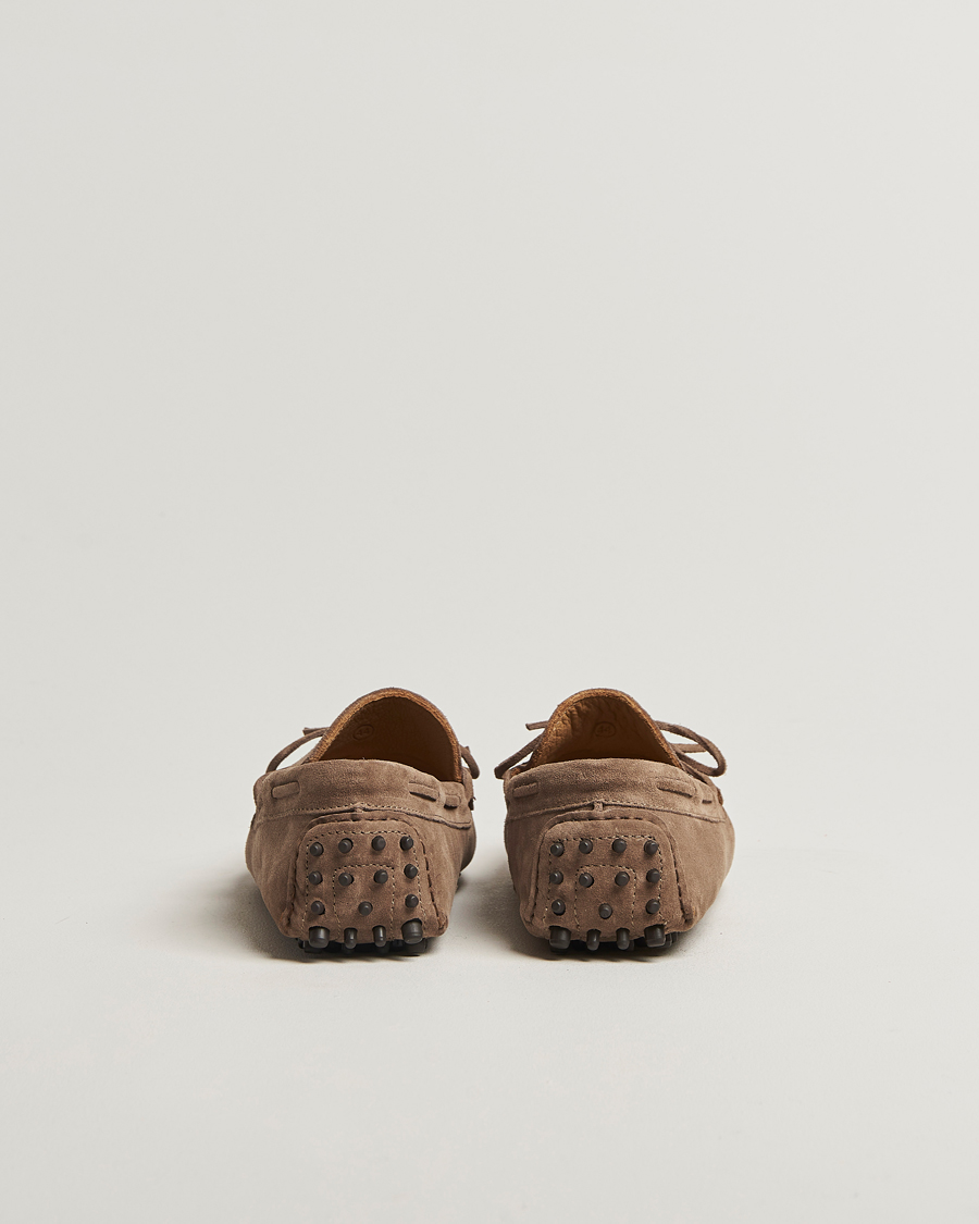 Herre | Bilsko | Oscar Jacobson | Driving Shoe Suede Grey