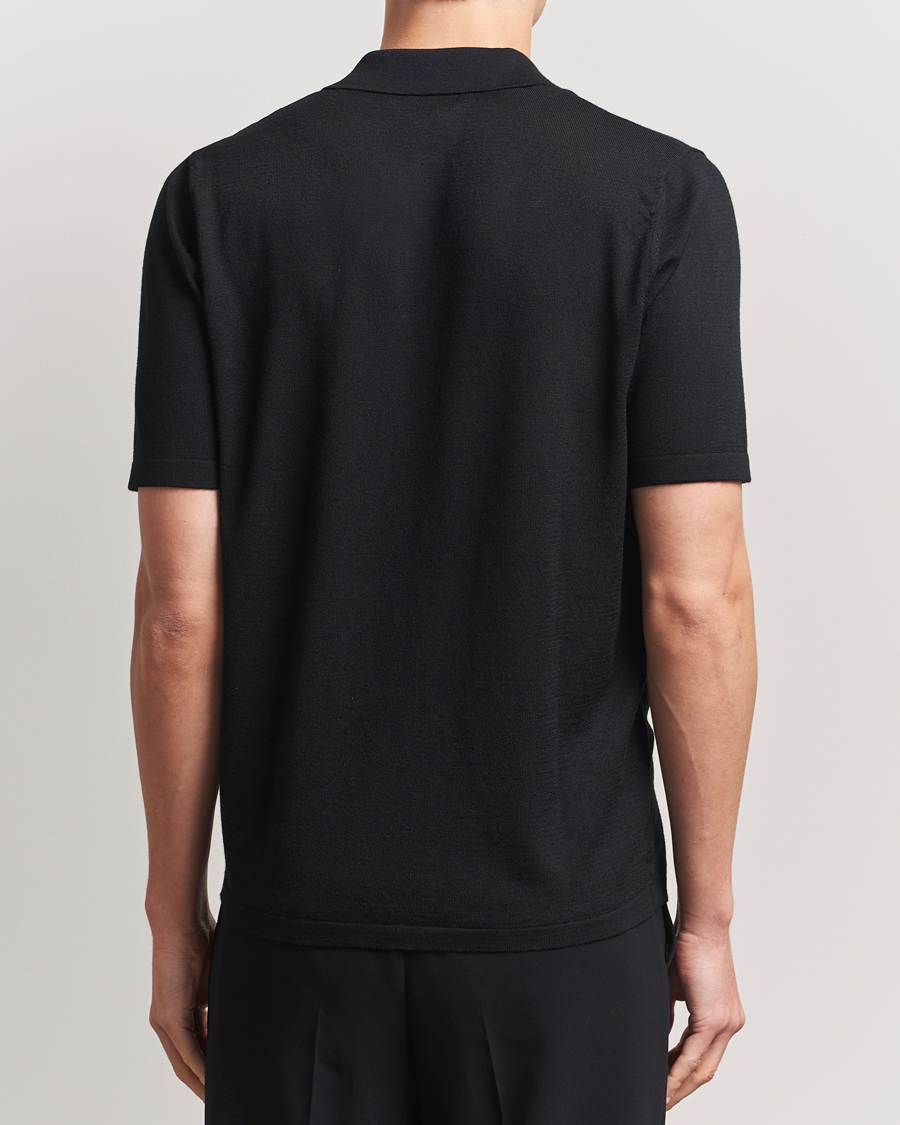 Herre | Pikéer | Samsøe Samsøe | Sarown Knitted Polo Black