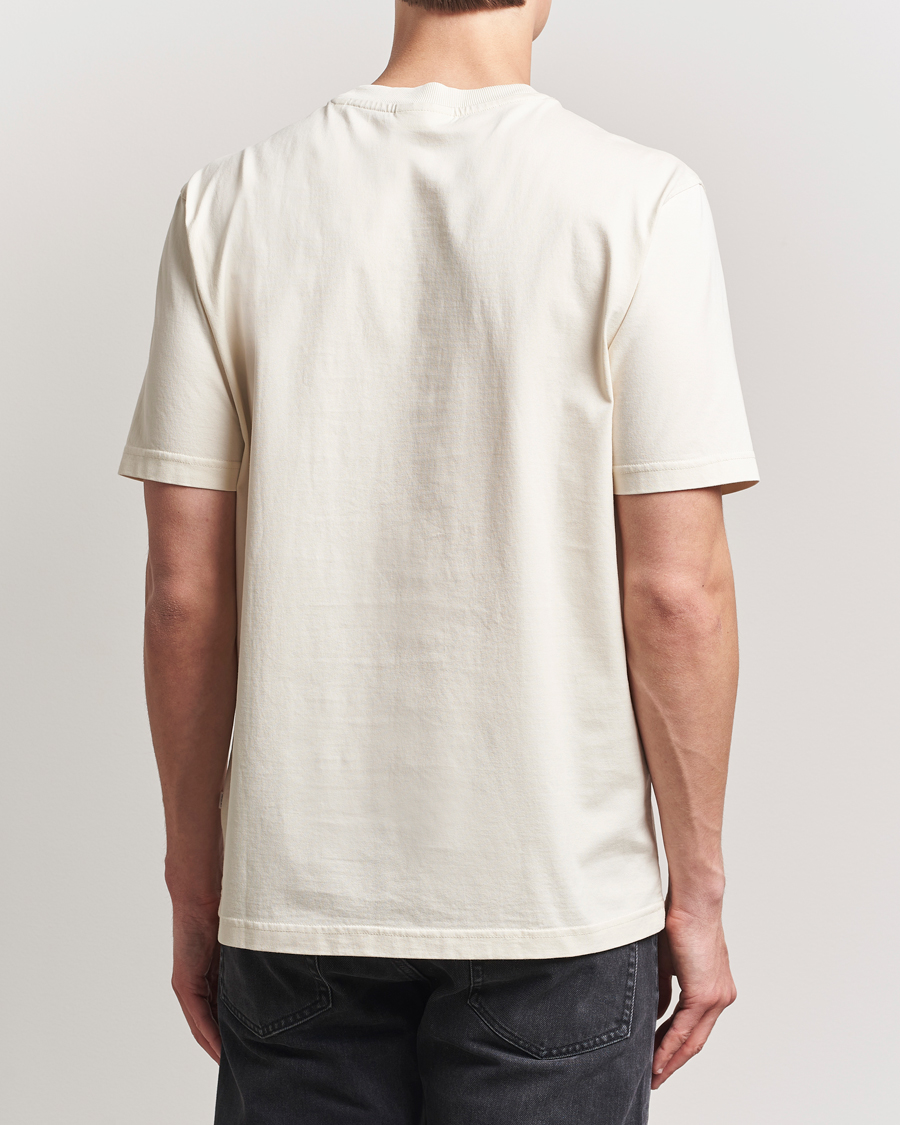 Herre | T-Shirts | NN07 | Abel Crew Neck T-Shirt Ivory