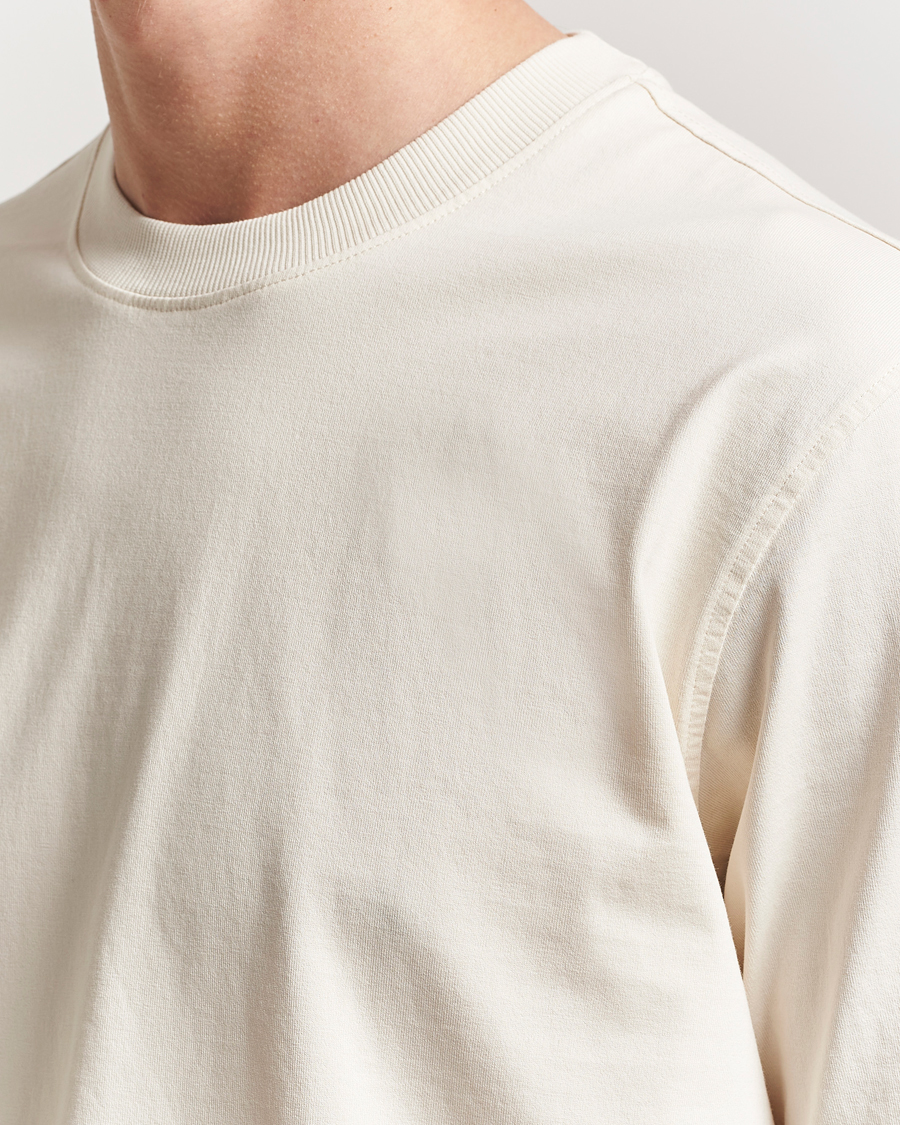 Herre | T-Shirts | NN07 | Abel Crew Neck T-Shirt Ivory