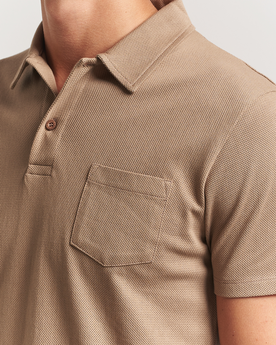 Herre | Pikéer | Sunspel | Riviera Polo Shirt Dune