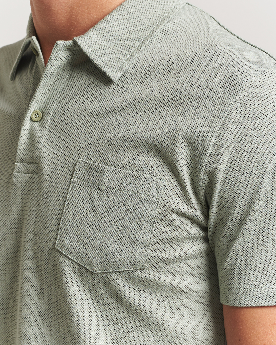Herre | Pikéer | Sunspel | Riviera Polo Shirt Pastel Green