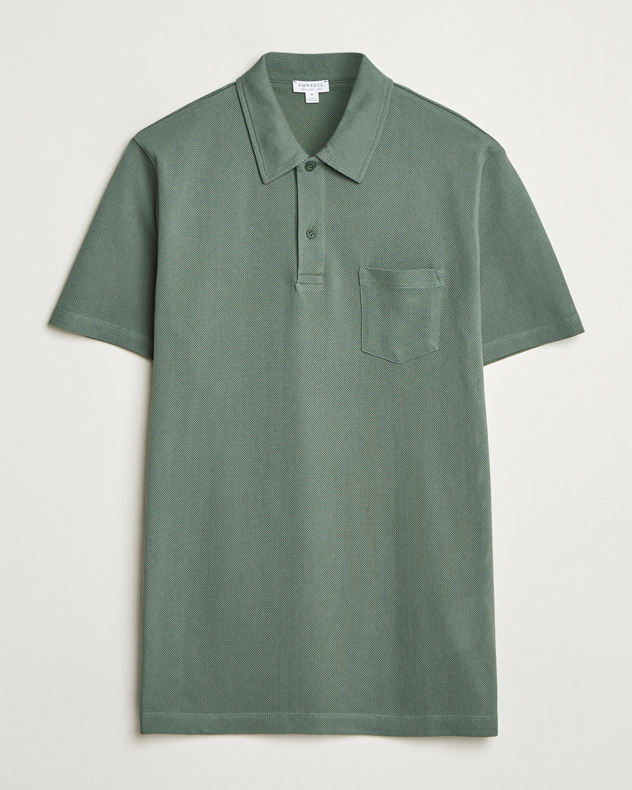 Herre | Pikéer | Sunspel | Riviera Polo Shirt Dusk Green
